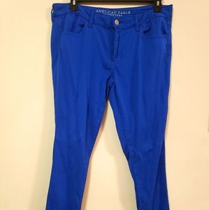 American Eagle Blue Jegging superstretch